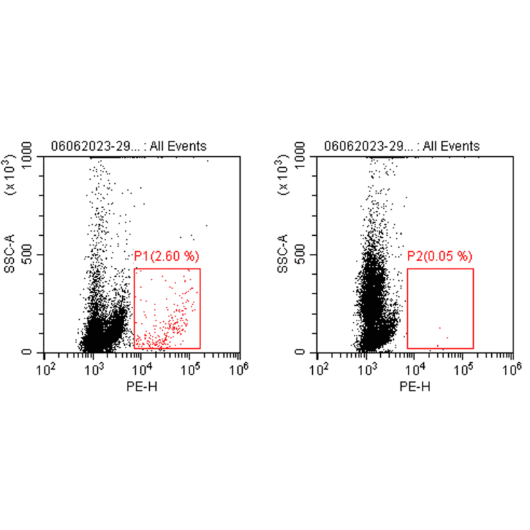 Flow Cytometry - Anti-GFP Antibody (A290) - Antibodies.com