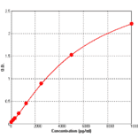 Standard Curve - Human ACE ELISA Kit (BEK1001) - Antibodies.com