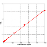 Standard Curve - Human IL12 p70 ELISA Kit (BEK1118) - Antibodies.com