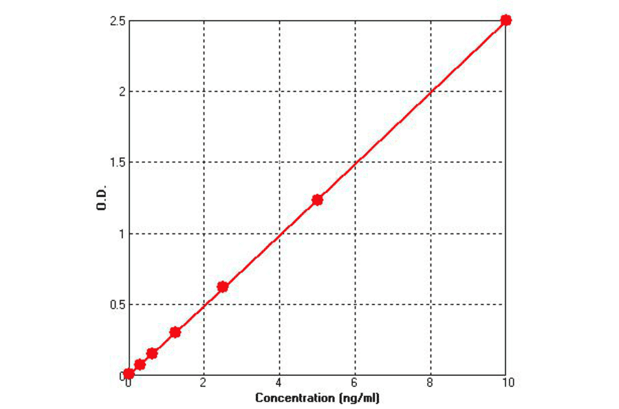 Standard Curve - Human Desmin ELISA Kit (BEK1235) - Antibodies.com