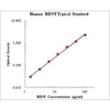 Standard Curve - Human BDNF ELISA Kit (EK1127) - Antibodies.com
