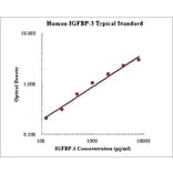 Standard Curve - Human IGFBP-3 ELISA Kit (EK1168) - Antibodies.com