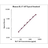 Standard Curve - Human IL-17A/F ELSIA Kit (EK1177) - Antibodies.com
