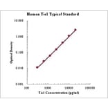 Standard Curve - Human Tie1 ELISA Kit (EK1200) - Antibodies.com
