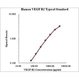 Standard Curve - Human VEGF Receptor 2 ELISA Kit (EK1159) - Antibodies.com