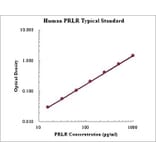 Standard Curve - Human PRLR ELISA Kit (EK1180) - Antibodies.com