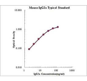 Standard Curve - Mouse IgG2a ELISA Kit (EK273) - Antibodies.com