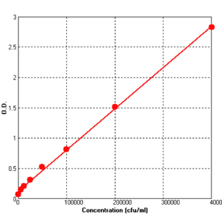 Standard Curve - E.coli O157:H7 ELISA Kit (BEK1249) - Antibodies.com
