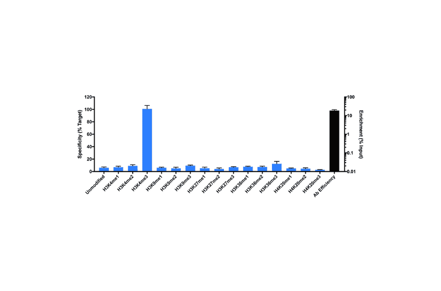 Chromatin Immunoprecipitation - Anti-Histone H3 (tri methyl Lys4) Antibody [RM340] (A121207) - Antibodies.com