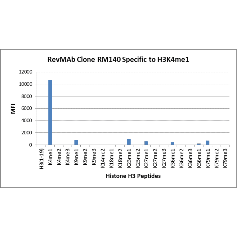 Multiplex Immunoassay - Anti-Histone H3 (mono methyl Lys4) Antibody [RM140] (A121217) - Antibodies.com