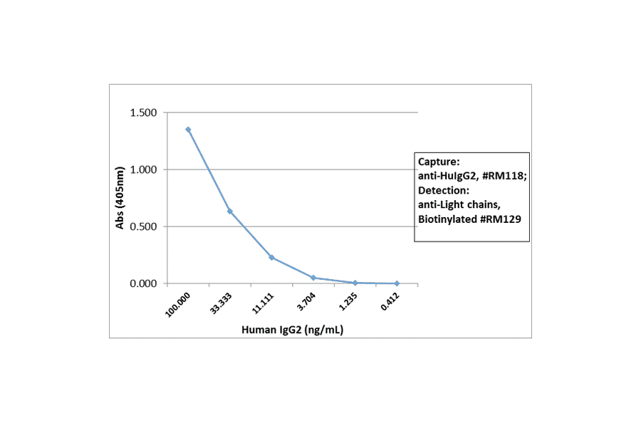 ELISA - Anti-Human IgG2 Antibody (Biotin) [RM118] (A121270) - Antibodies.com
