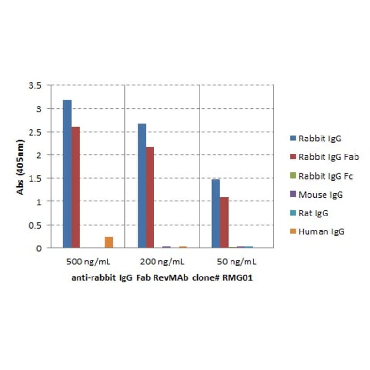 ELISA - Anti-Rabbit IgG F(ab) Antibody (Biotin) [RMG01] (A121276) - Antibodies.com