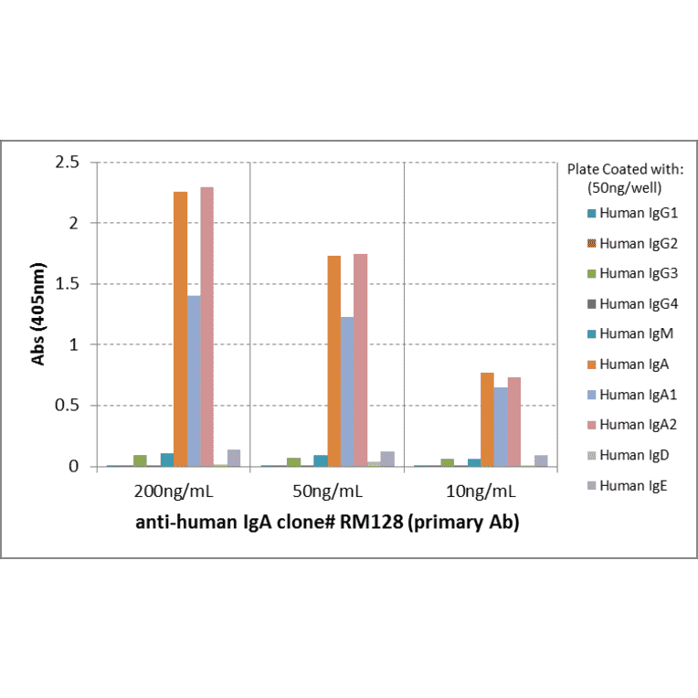 ELISA - Anti-Human IgA Antibody (Biotin) [RM128] (A121278) - Antibodies.com
