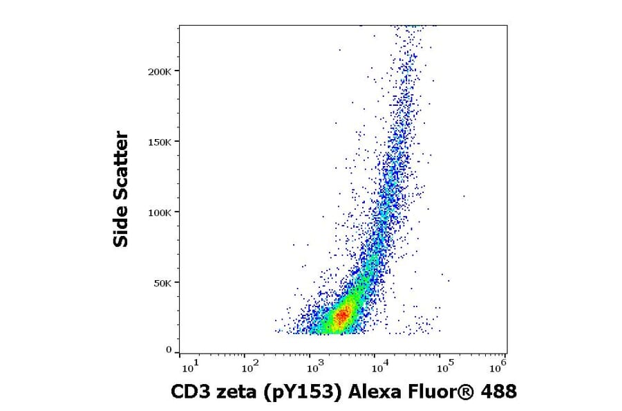 Flow Cytometry - Anti-CD3 zeta (phospho Tyr153) Antibody [EM-17] (Alexa Fluor® 647) (A18735) - Antibodies.com