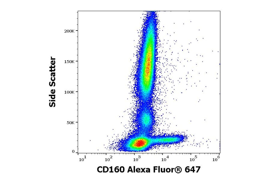 Flow Cytometry - Anti-CD160 Antibody [BY55] (Alexa Fluor® 647) (A121701) - Antibodies.com
