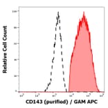 Flow Cytometry - Anti-ACE Antibody [5-369] (A121776)