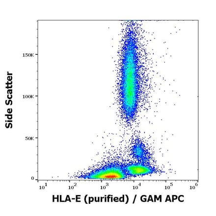 Flow Cytometry - Anti-HLA E Antibody [3D12] (A121800) - Antibodies.com