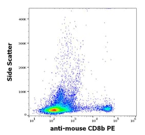 Flow Cytometry - Anti-CD8 beta Antibody [H35-17.2] (PE) (A121821)