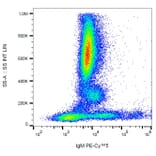 Flow Cytometry - Anti-Human IgM Antibody [CH2] (PE-Cyanine 5) (A121827) - Antibodies.com