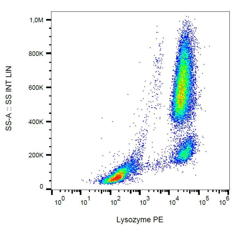 Flow Cytometry - Anti-Lysozyme Antibody [LZ598-10G9] (PE) (A121830) - Antibodies.com