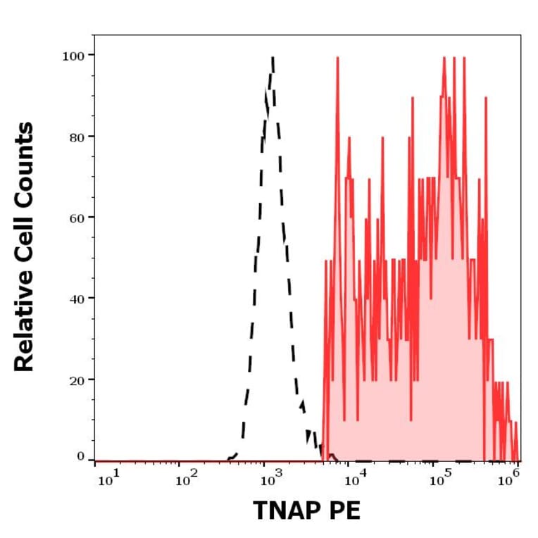 Flow Cytometry - Anti-Alkaline Phosphatase Antibody [W8B2B10] (PE) (A121836)