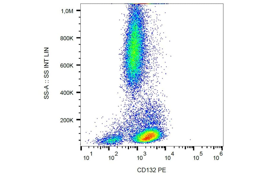 Flow Cytometry - Anti-CD132 Antibody [TUGh4] (PE) (A121852) - Antibodies.com
