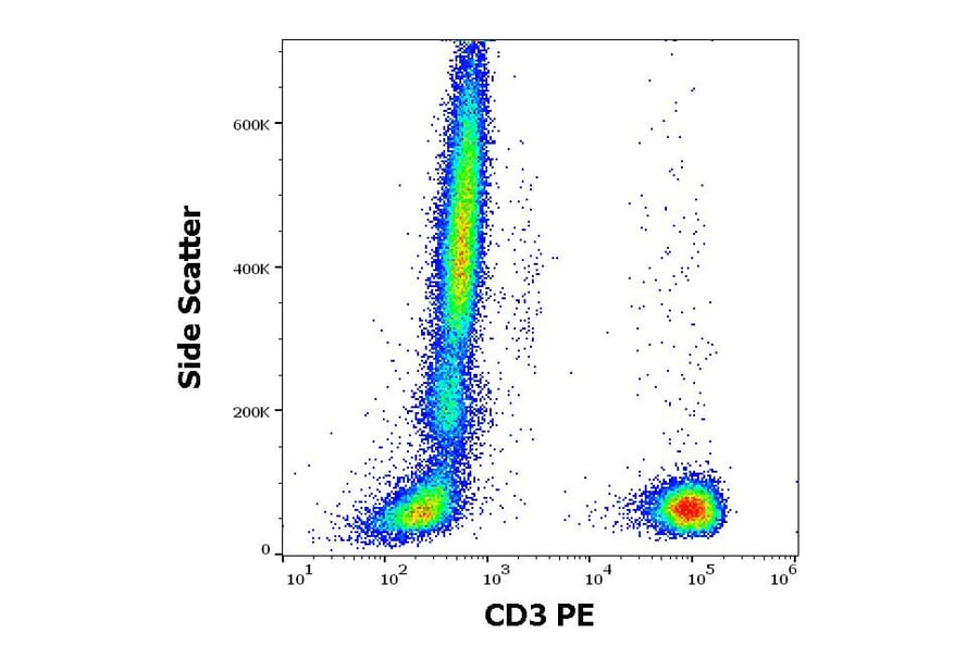 Flow Cytometry - Anti-CD3 Antibody [OKT3] (PE) (A121869)