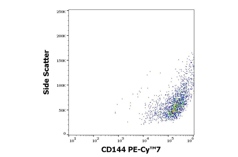 Flow Cytometry - Anti-CD144 Antibody [55-7H1] (PE-Cyanine 7) (A121980) - Antibodies.com