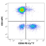 Flow Cytometry - Anti-NCAM1 Antibody [MEM-188] (PE-Cyanine 7) (A122019)
