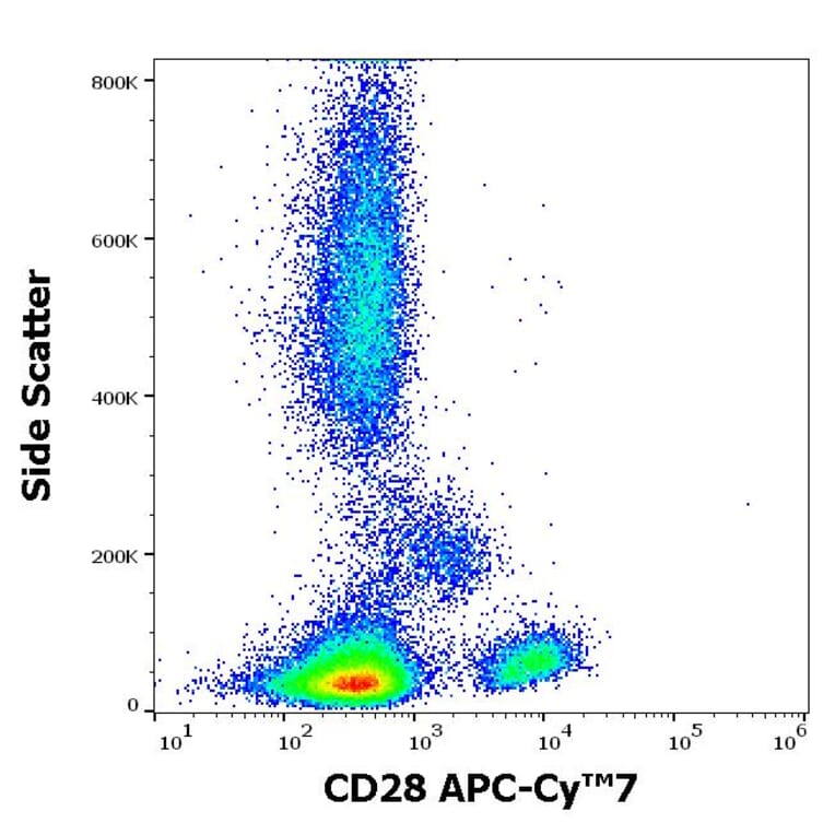 Flow Cytometry - Anti-CD28 Antibody [CD28.2] (APC-Cyanine 7) (A122092) - Antibodies.com