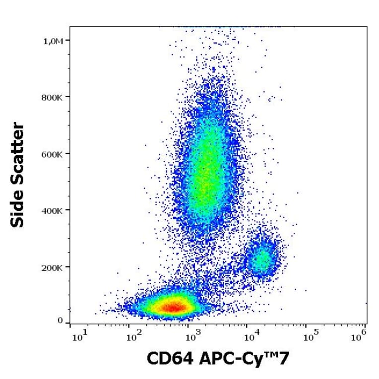 Flow Cytometry - Anti-CD64 Antibody [10.1] (APC-Cyanine 7) (A122104)