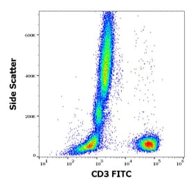 Flow Cytometry - Anti-CD3 Antibody [OKT3] (FITC) (A122122)