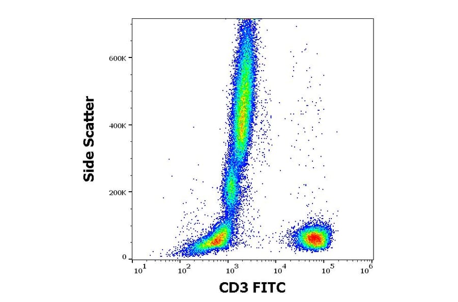 Flow Cytometry - Anti-CD3 Antibody [OKT3] (FITC) (A122122)