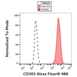 Flow Cytometry - Anti-CD105 Antibody [MEM-226] (Alexa Fluor® 488) (A18822) - Antibodies.com