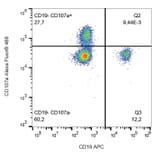 Flow Cytometry - Anti-CD107a Antibody [H4A3] (Alexa Fluor® 488) (A18745) - Antibodies.com