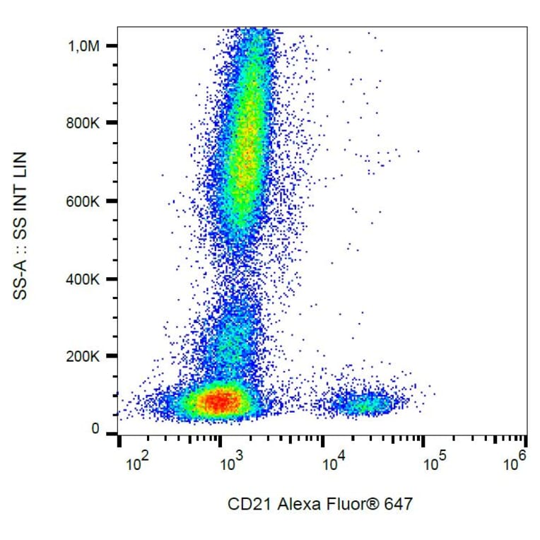 Flow Cytometry - Anti-CD21 Antibody [LT21] (Alexa Fluor® 647) (A18712) - Antibodies.com