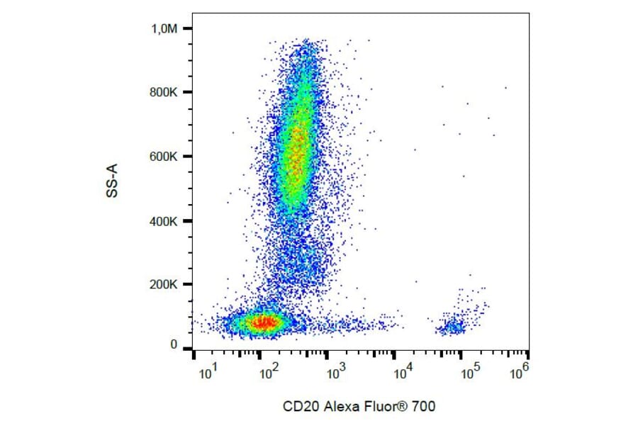 Flow Cytometry - Anti-CD20 Antibody [2H7] (Alexa Fluor® 700) (A18848) - Antibodies.com