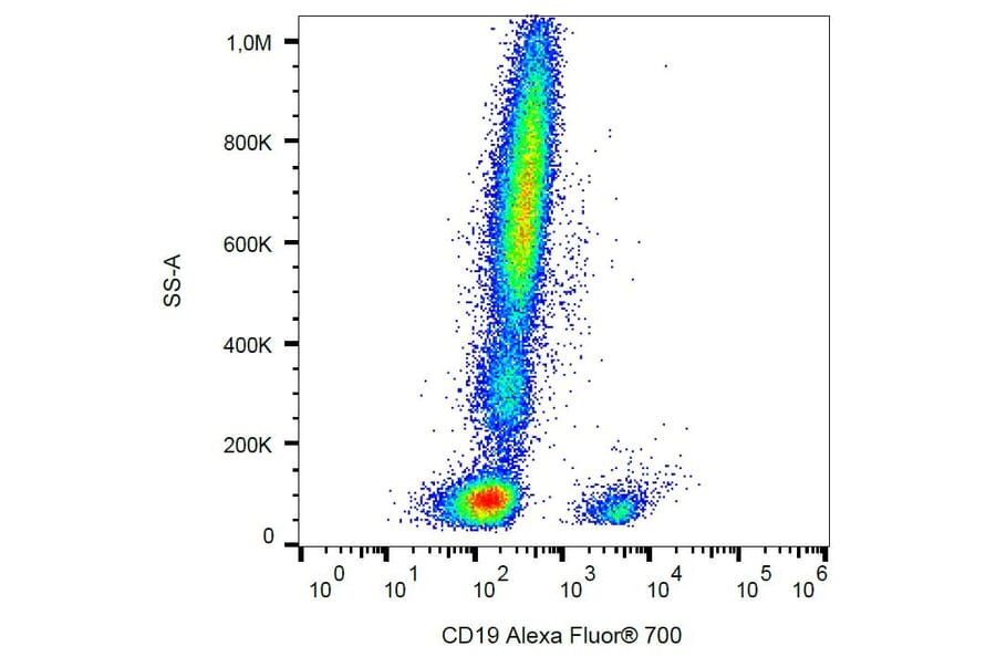 Flow Cytometry - Anti-CD19 Antibody [4G7] (Alexa Fluor® 700) (A18820) - Antibodies.com