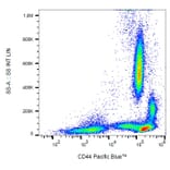 Flow Cytometry - Anti-CD44 Antibody [MEM-85] (Pacific Blue) (A18903) - Antibodies.com