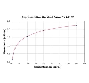 Standard Curve - Human Vimentin ELISA Kit (A2162) - Antibodies.com