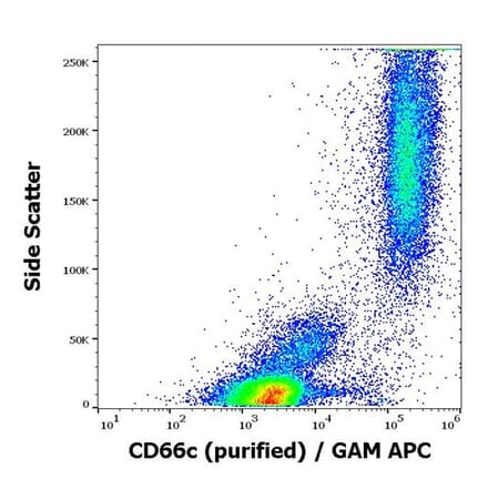 Flow Cytometry - Anti-CD66c Antibody [B6.2] (A242878) - Antibodies.com