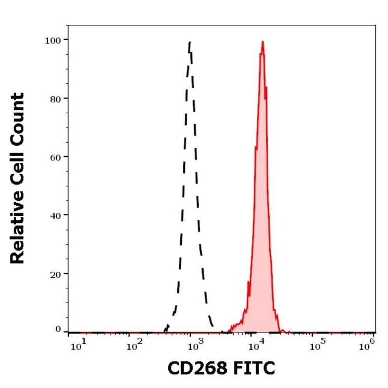 Flow Cytometry - Anti-CD268 Antibody [11C1] (FITC) (A242887) - Antibodies.com