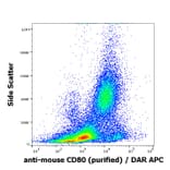 Flow Cytometry - Anti-CD80 Antibody [16-10A1] - Low endotoxin, Azide free (A242895) - Antibodies.com