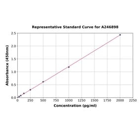 Standard Curve - Human Sumo 1 ELISA Kit (A246898) - Antibodies.com