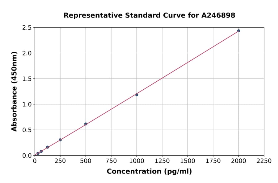 Standard Curve - Human Sumo 1 ELISA Kit (A246898) - Antibodies.com