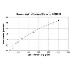 Standard Curve - Rat CYP11B1 ELISA Kit (A246988) - Antibodies.com