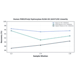 Linearity - Human PHD2/Prolyl Hydroxylase ELISA Kit (A247129) - Antibodies.com