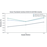 Linearity - Human Thymidylate Synthase ELISA Kit (A247396) - Antibodies.com