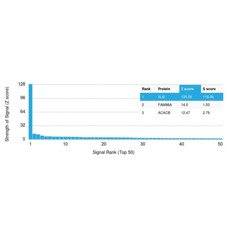 Protein Array - Anti-Albumin Antibody [ALB/2142] (A248498) - Antibodies.com