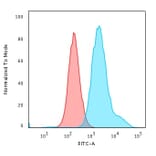 Flow Cytometry - Anti-Cytokeratin 7 Antibody [KRT7/1499R] (A249142) - Antibodies.com